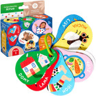 CzuCzu Mano pirmieji žodžiai 12m+ knygelė ant žiedelio