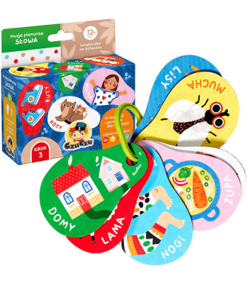 CzuCzu Mano pirmieji žodžiai 12m+ knygelė ant žiedelio