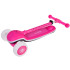 Vaikiškas paspirtukas SCOOTER 3 ratų su šviesomis ir muzika SP0812