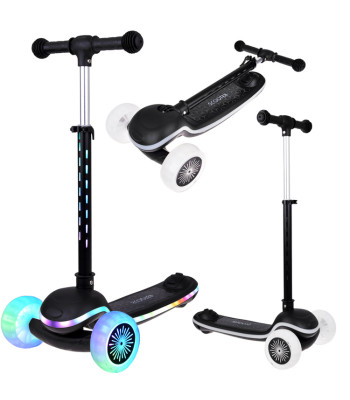 Balansinė triratė paspirtukas su šviesomis ir muzika