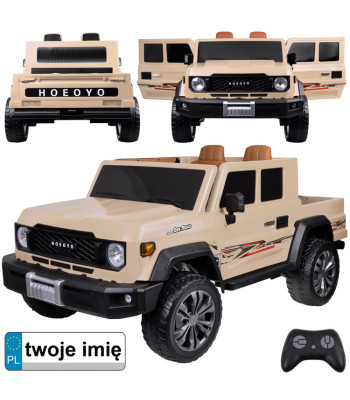 Didelis elektrinis automobilis vaikams 2 vietų 4x4