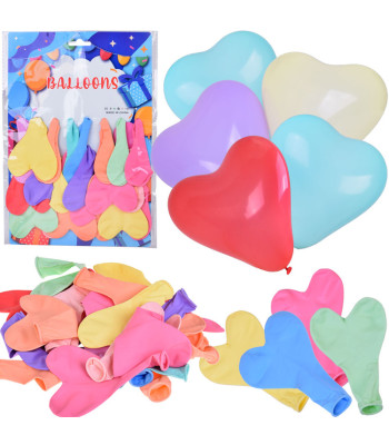 Širdies Formos Balionų Rinkinys