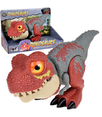Judantis Dinozauras Tiranozauras Reksas su Garsu ir Šviesa Raudonas ZA5589