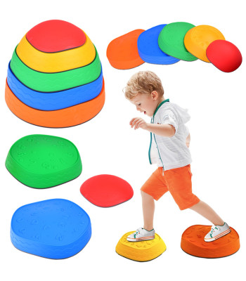 Sensory Path Balance Stones for Balance Training - 5 Pieces