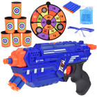 Žaislinis pistoletas Shotgun 2in1 su piankiniais ir želatiniais šoviniais