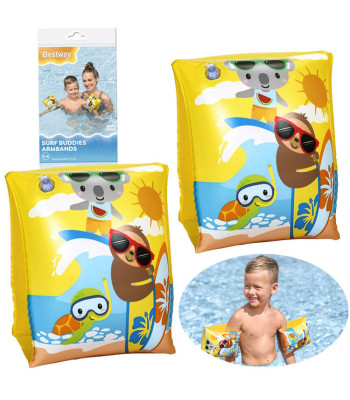 Bestway spalvoti plaukimo rankovės 19-30 kg vaikams