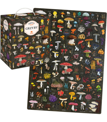 CzuCzu Puzzlove Dėlionė GRYBAI 1000 detalių