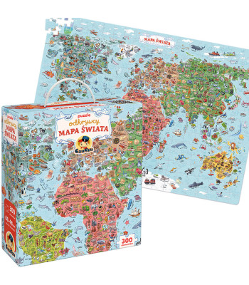 CzuCzu dėlionė atradėjams – pasaulio žemėlapis