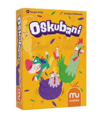 Muduko Žaidimas Oskubani - linksmas kortų žaidimas visiems GR0739