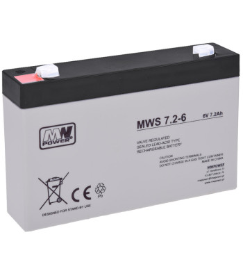 Akumuliatorius AGM 6V/7.2Ah SERA107