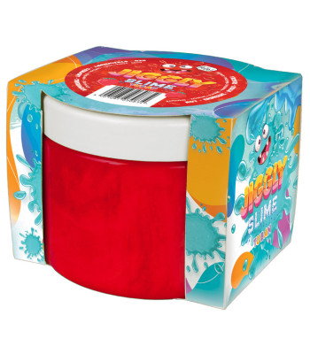 Jiggly Slime Raudonas Braškinis Glitas 500G
