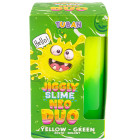 Tuban Jiggly Slime Neo Duo Dviejų Spalvų Geltona-Žalia 430g