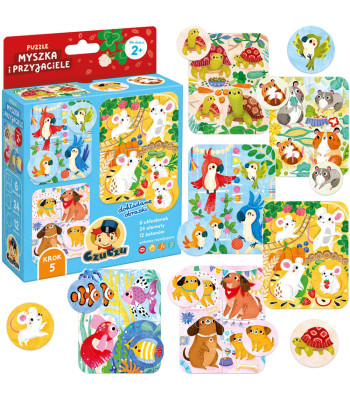 CzuCzu Dėlionė Pelytė ir Draugai