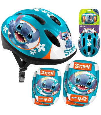 Reguliuojamas apsaugos komplektas S Šalmas + apsaugos Disney STITCH SP0841