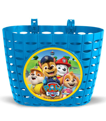 Reguliuojamas krepšelis vaikams dviračiui ir paspirtukui su „Šuniukų patruliu“