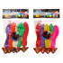 Spalvotų LED balionų rinkinys 5 vnt. 30 cm