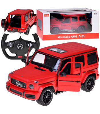 Rastar nuotoliniu būdu valdomas Mercedes AMG G63 1:14 su pultu ir šviesomis