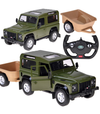 Rastar nuotoliniu būdu valdomas automobilis Land Rover Defender 1:14