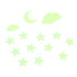 Magiškos fluorescencinės drugeliai ir žvaigždutės - šviečiančios lipdukai ZA5681