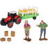 Serija Gyvūnai Ferma: Svirnas su Keliu + Traktorius, Figūrėlės ir Priedai