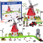 Serija „Gyvūnai Ferma” Rinkinys Vėjo Malūnas 101 dalis Figūrėlės ZA5688