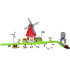 Serija „Gyvūnai Ferma” Rinkinys Vėjo Malūnas 101 dalis Figūrėlės ZA5688