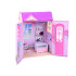 Sulankstomas lėlių namas su baldais ir lėle Anlily