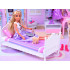 Sulankstomas lėlių namas su baldais ir lėle Anlily