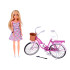 Anlily Lėlė Turistė su Dviračiu, Telefonu ir Judančiu Selfie Stick