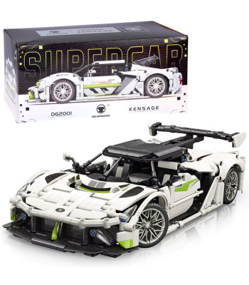 Techniniai blokeliai 2-in-1 sportinis automobilis ir kosminis laivas 1091 dalys