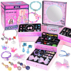 Išskleidžiama Papuošalų Dėžutė Koralai DIY Plaukų Dekoracijos ZA5732