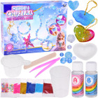 Kūrybinis rinkinys DIY Kristalų papuošalai - raktų pakabukai ir pakabukai