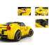 Konstruktoriaus rinkinys: Geltonas sportinis automobilis