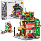 Konstruktoriai SERIJA Pasaulio architektūros stilius - RESTORANAS BBQ Paryžius 1922 elementai