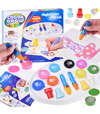 Maginis Vandens Teptukas Color Draw – Rinkinys Piešimui Vandeniu