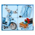 Konstruktoriaus Rinkinys Lambretta V200 Special Skuteris
