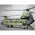 Reobrix Licencijuoti Statybiniai Blokeliai Sraigtasparnis CH-47 Chinook 1458 vnt.