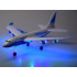 Didelis keleivinis lėktuvas iš EPP putplasčio su LED ir USB įkrovimu RC0722