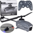 Nuotoliniu būdu valdomas futuristinis sraigtasparnis Scout