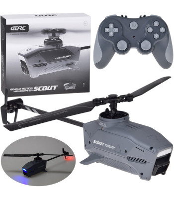 Nuotoliniu būdu valdomas futuristinis sraigtasparnis Scout