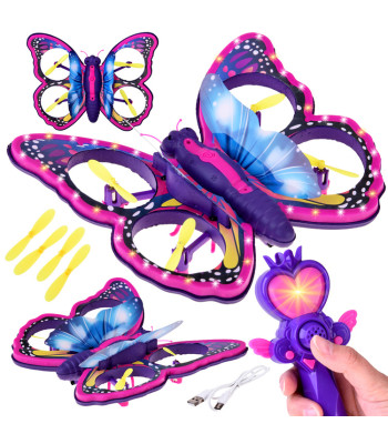 Spalvingas Drugelis Dronas valdomas Magiška Lazdele