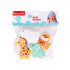 Guminiai vonios žaisliukai - 4 gyvūnų rinkinys