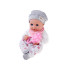 Lėlė kūdikis 32 cm su judančiomis akimis + maitinimo priedai