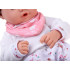Lėlė kūdikis 32 cm su judančiomis akimis + maitinimo priedai