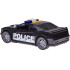 Policijos automobilis su šviesos ir garso efektais