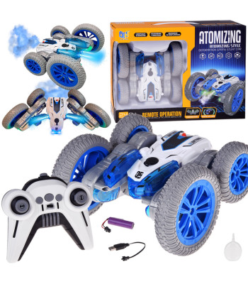 Nuotoliniu būdu valdomas SUPER GREITAS STUNT automobilis su garais ir šviesa RC0729