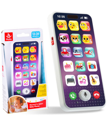 Interaktyvus išmanusis telefonas vaikams su muzika ir garsais ZA5872