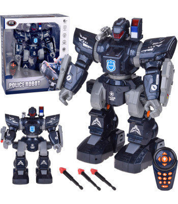 Nuotoliniu būdu valdomas policijos robotas RC0731