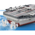 Nuotoliniu būdu valdomas karo laivas - lėktuvnešis masteliu 1:1000
