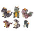 Pasakų Drakonų Figūrėlių Rinkinys 6 vnt. Magiškos Būtybės
